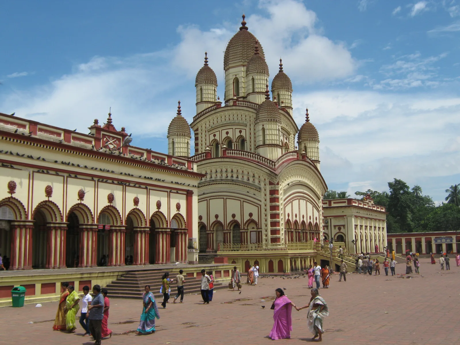 Dakshineswar Kali Temple beside the Hooghly