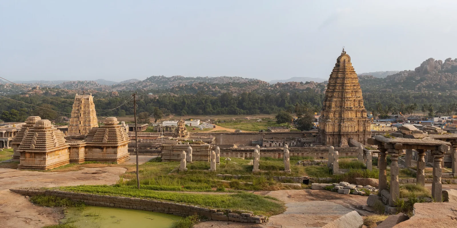 Virupaksha Temple Galigopuram, Hampi