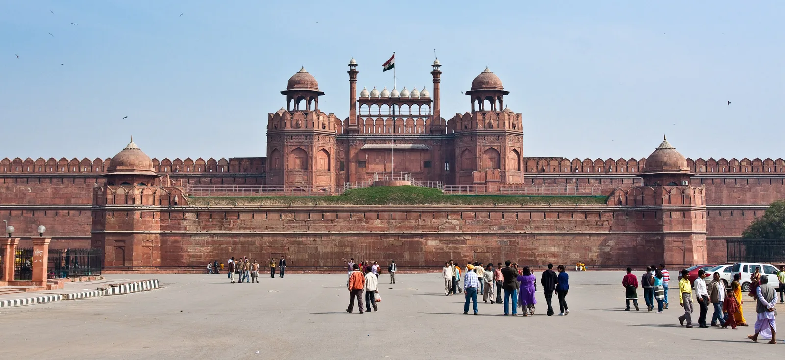 Red Fort (Lal Qila), Delhi — Lahori Gate facade